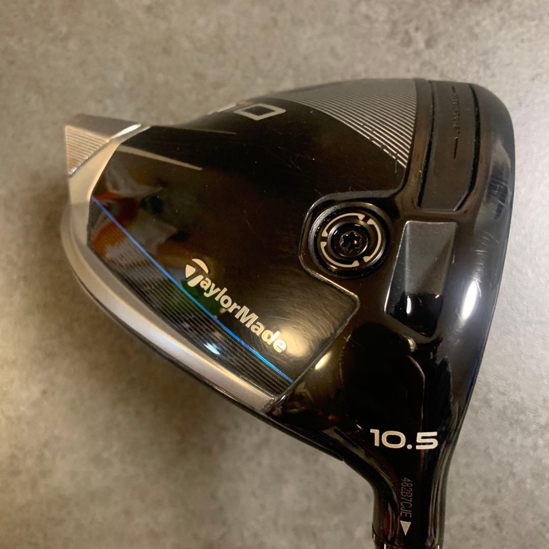 テーラーメイドQI10 ドライバー10.5度純正ディアマナTM50Sウエイト２個