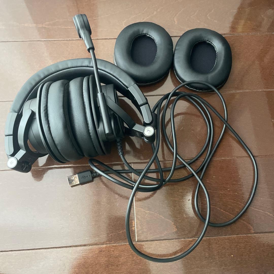 Audio-Technica ATH-M50x USB ヘッドセット