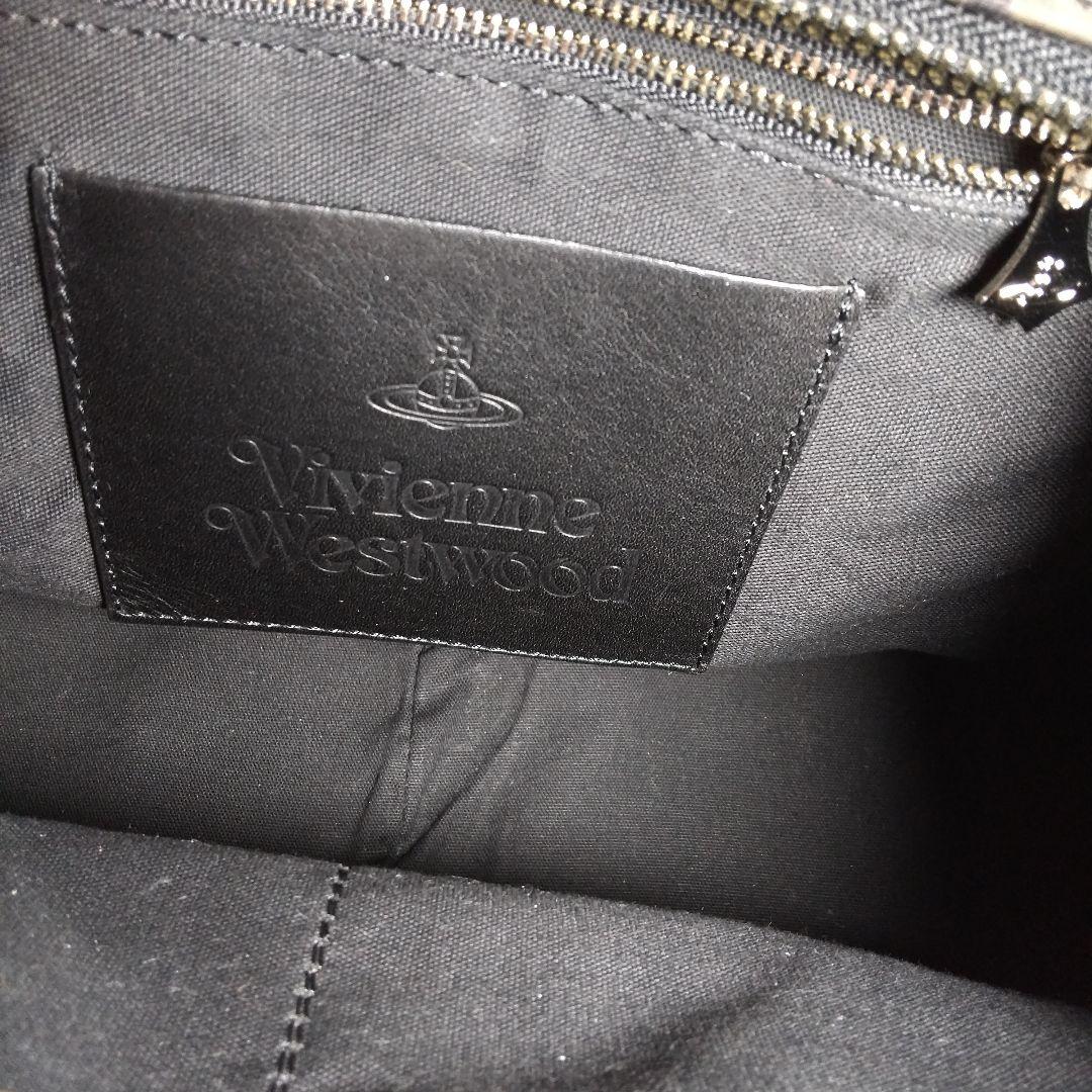 ヴィヴィアンウエストウッド レザー ボストンバッグ