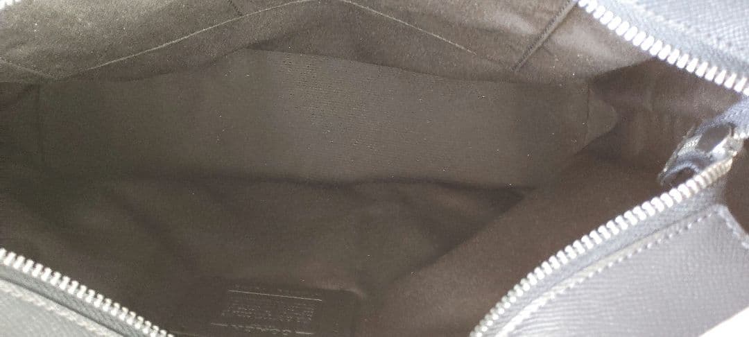 COACH 黒 レザートートバッグ