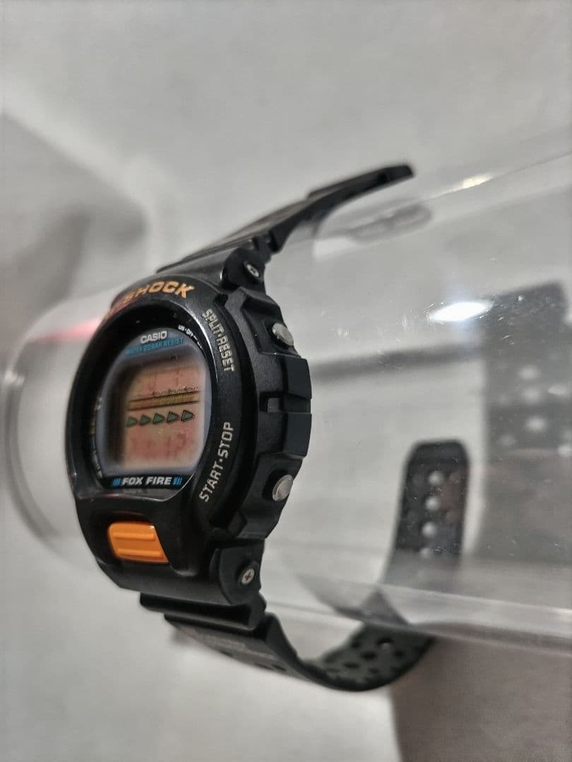 【希少/美品】G-SHOCK DW-6600B FOX FIRE バックライトG