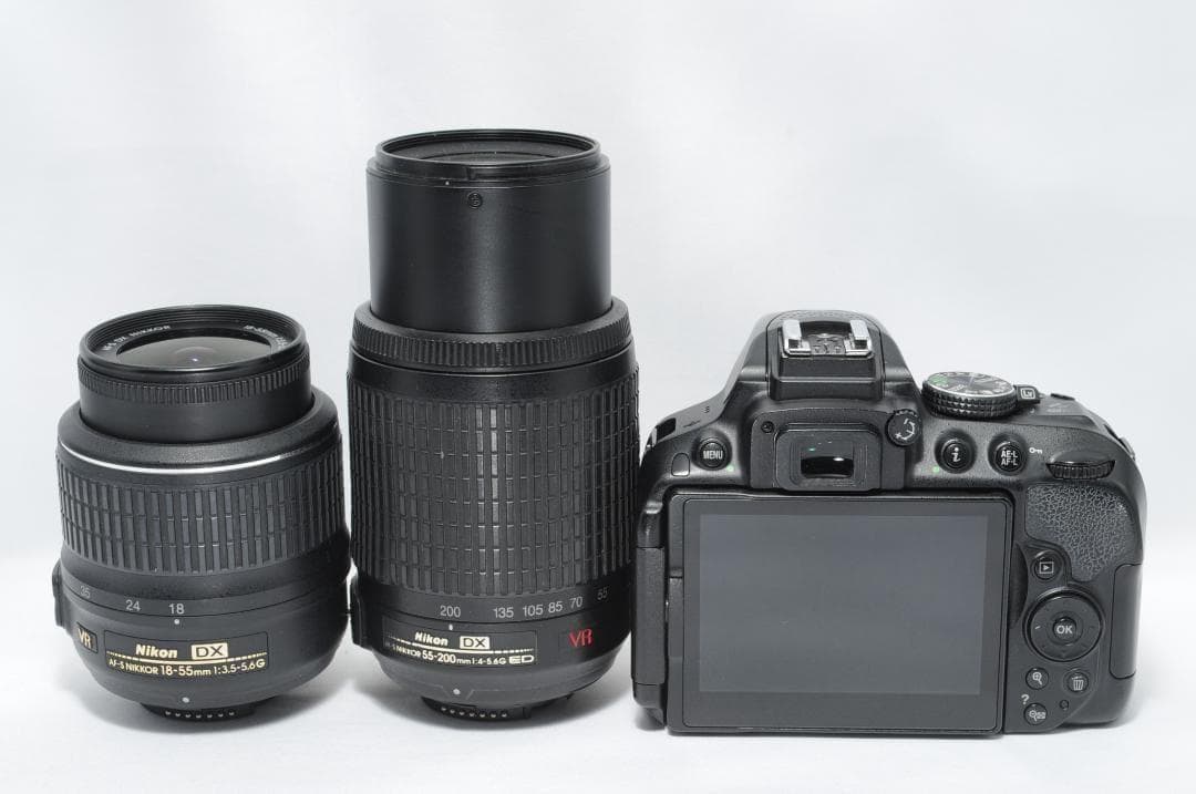 家族も風景写真も綺麗に❤️Nikon D5300✨ダブルレンズ スマホ転送