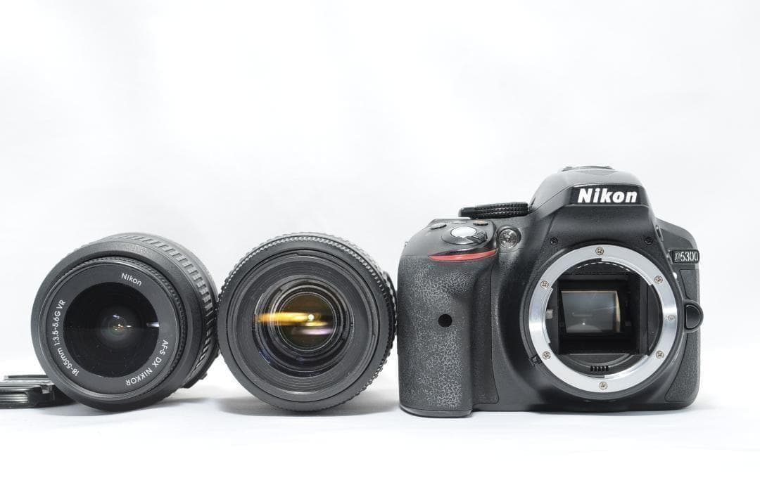 家族も風景写真も綺麗に❤️Nikon D5300✨ダブルレンズ スマホ転送