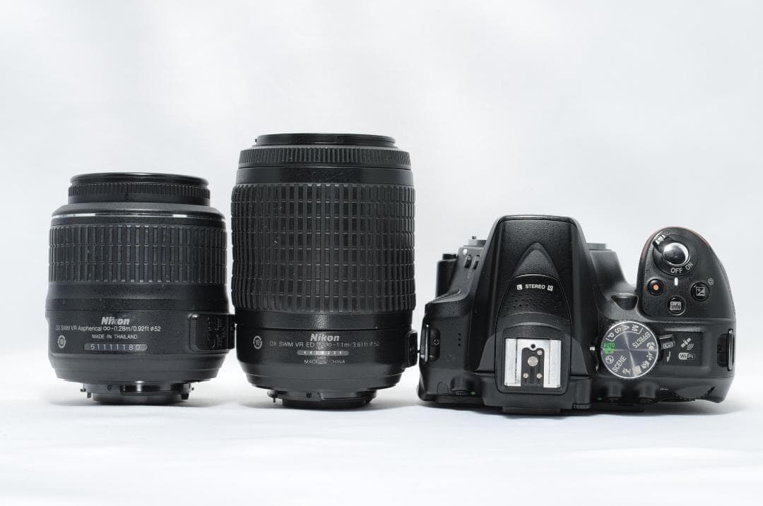 家族も風景写真も綺麗に❤️Nikon D5300✨ダブルレンズ スマホ転送