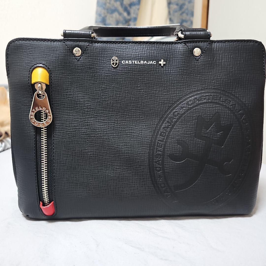 CASTELBAJAC ブラックトートバッグ