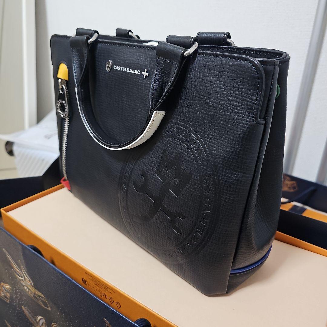 CASTELBAJAC ブラックトートバッグ
