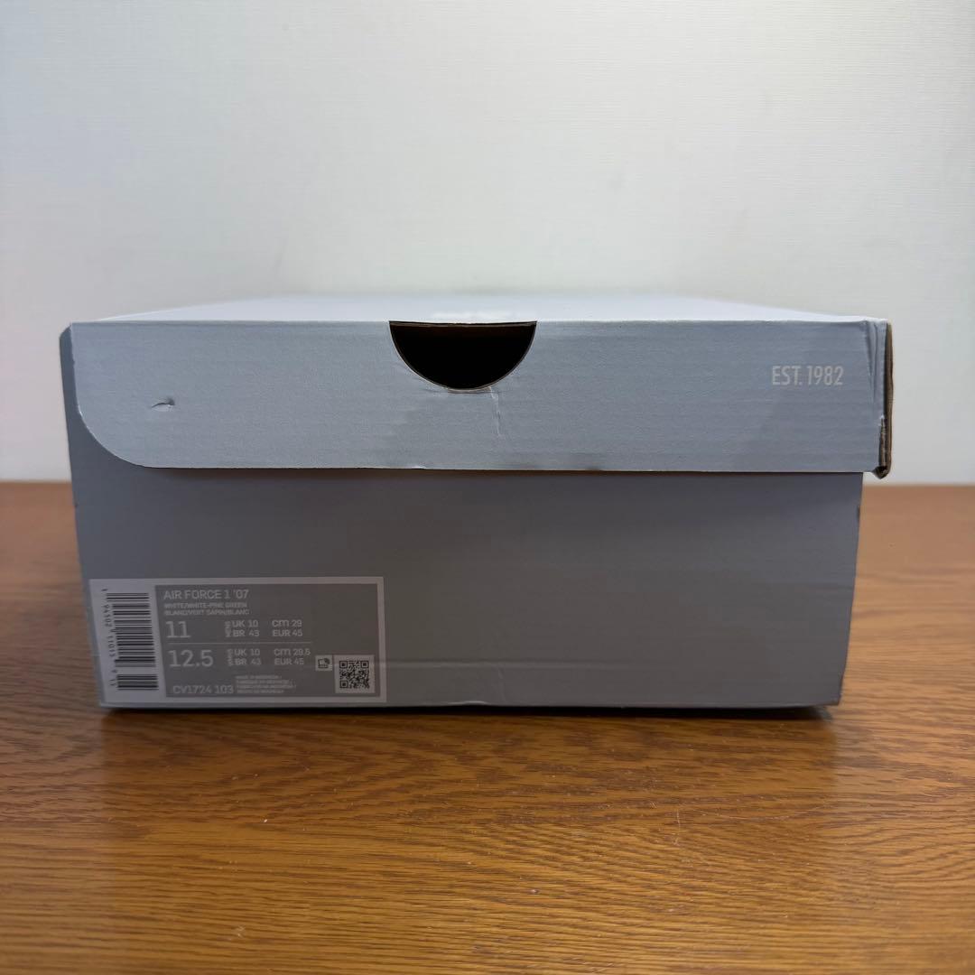 【新品未使用】エアフォース1 green×white