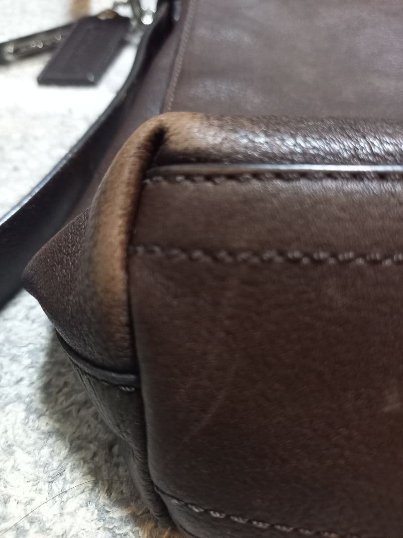 COACH コーチ 70313 オールレザー メッセンジャーバッグ A4 大容量