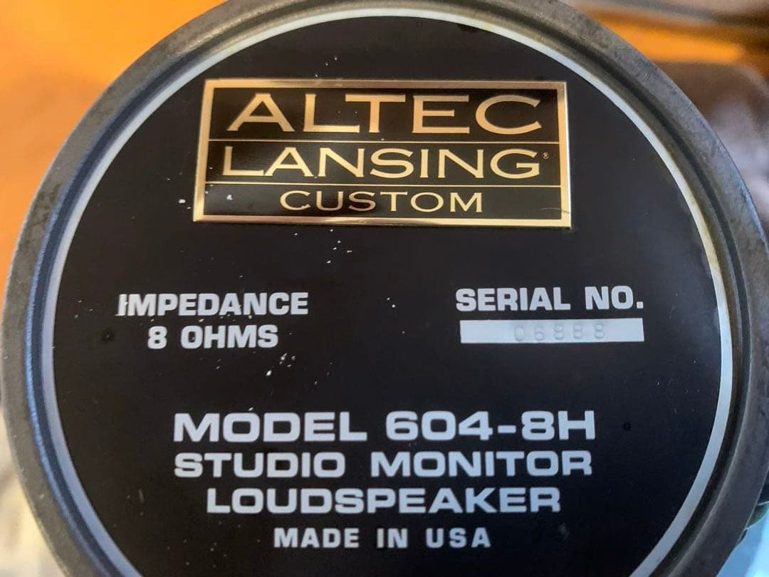 直接引き取り推奨アルテック620bスピーカー　altec jbl tannoy