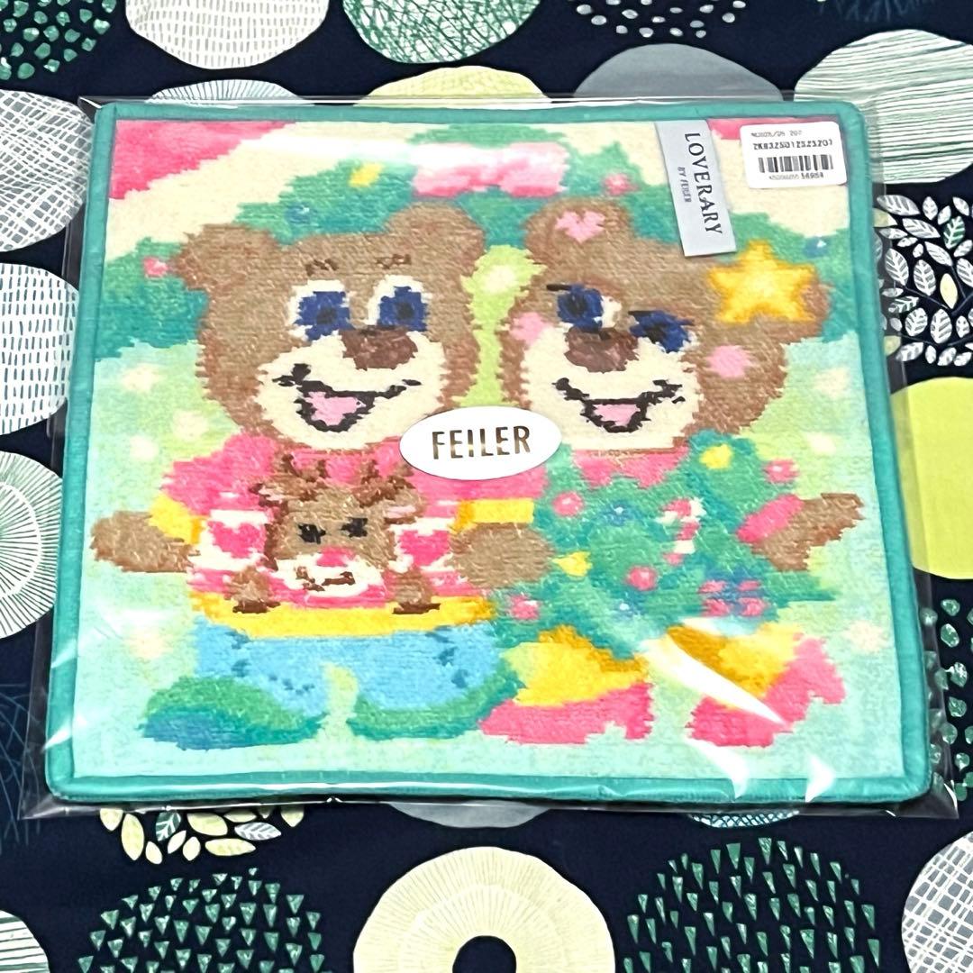 ラブラリーバイフェイラー アグリーセーター クリスマスクッキーズ ハンカチ