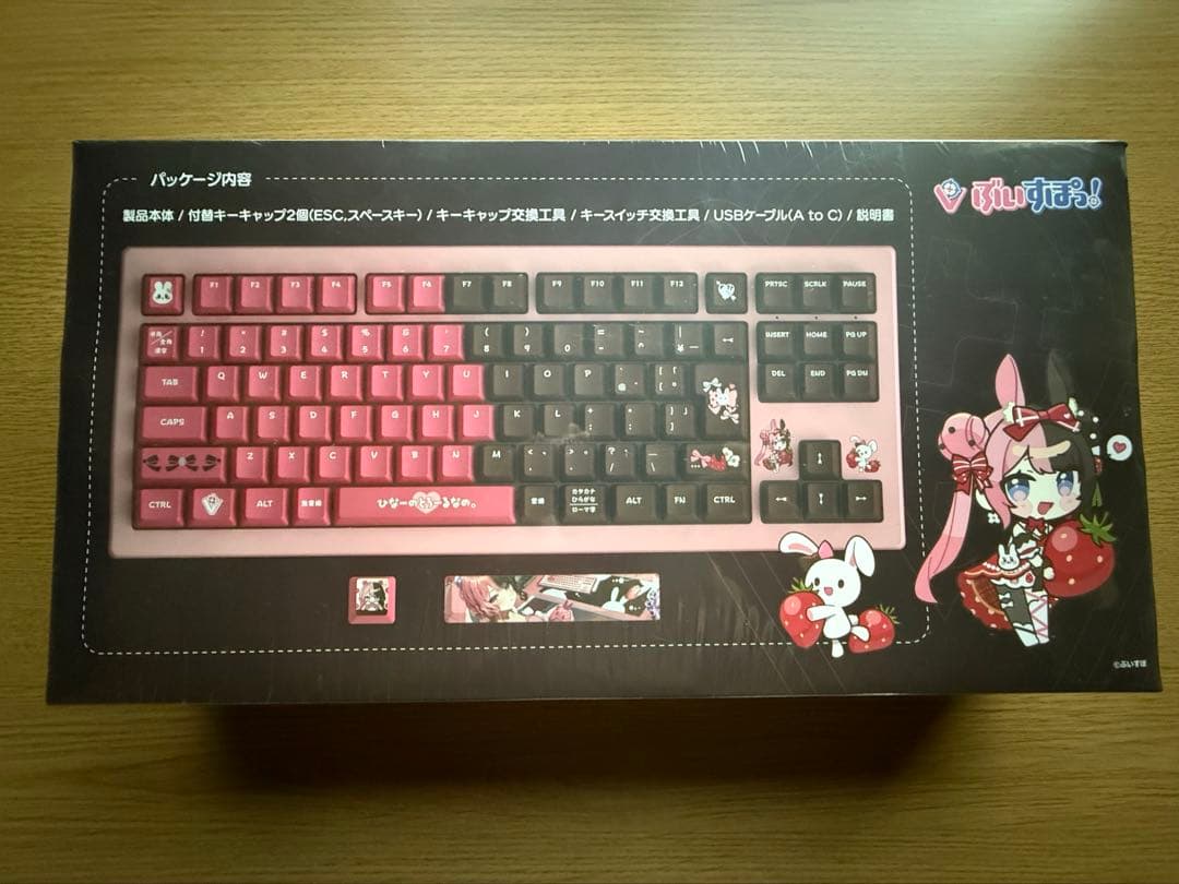 橘ひなの ゲーミングキーボード ぶいすぽっ！ VSPO！ GEAR