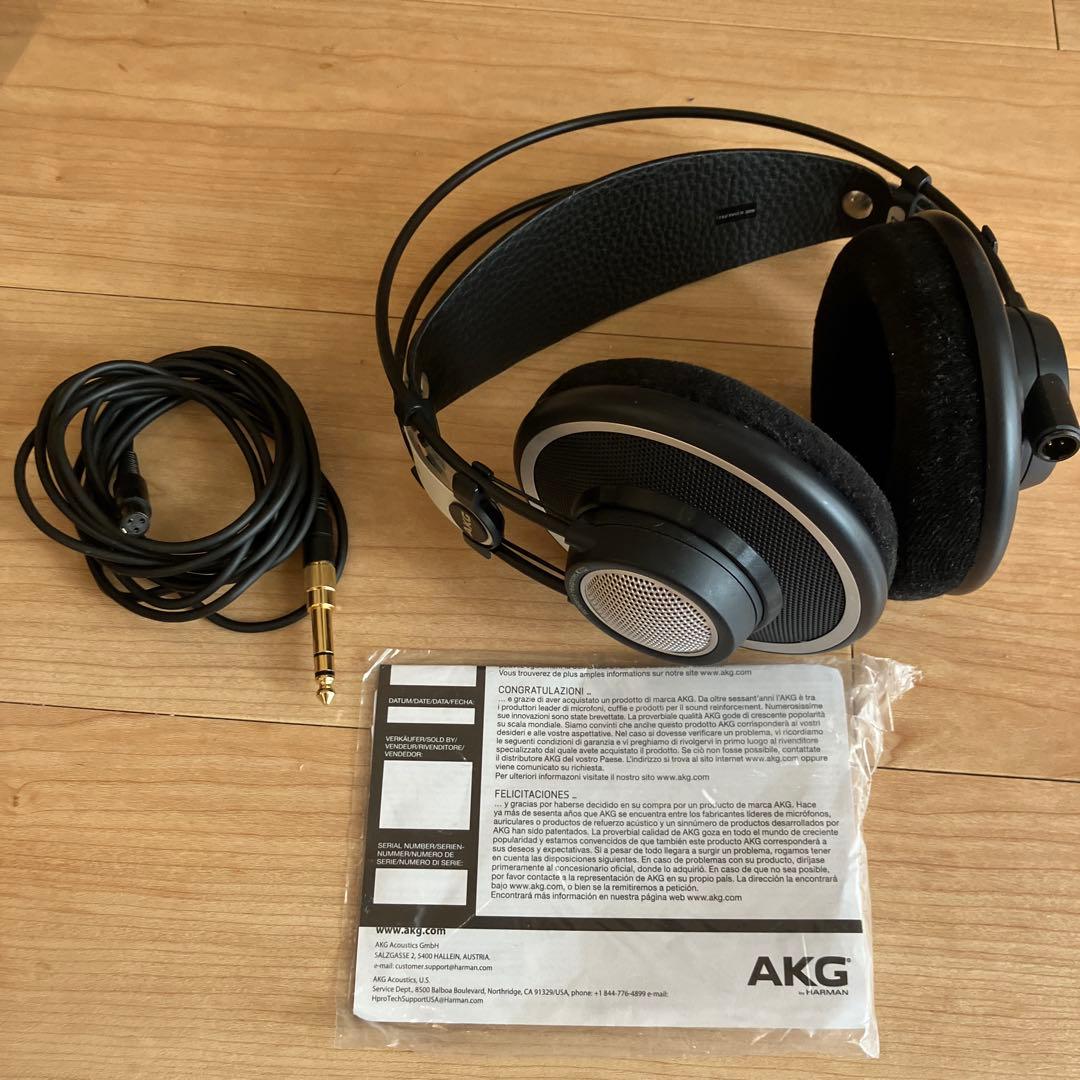 10/3日まで値下げ　AKG K702 ヘッドホン　箱付き