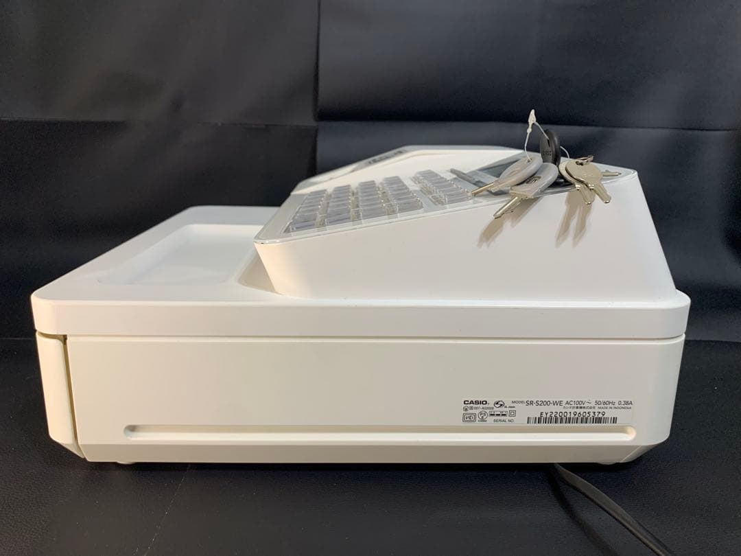 CASIO レジスター SR-S200-we レジロール付き