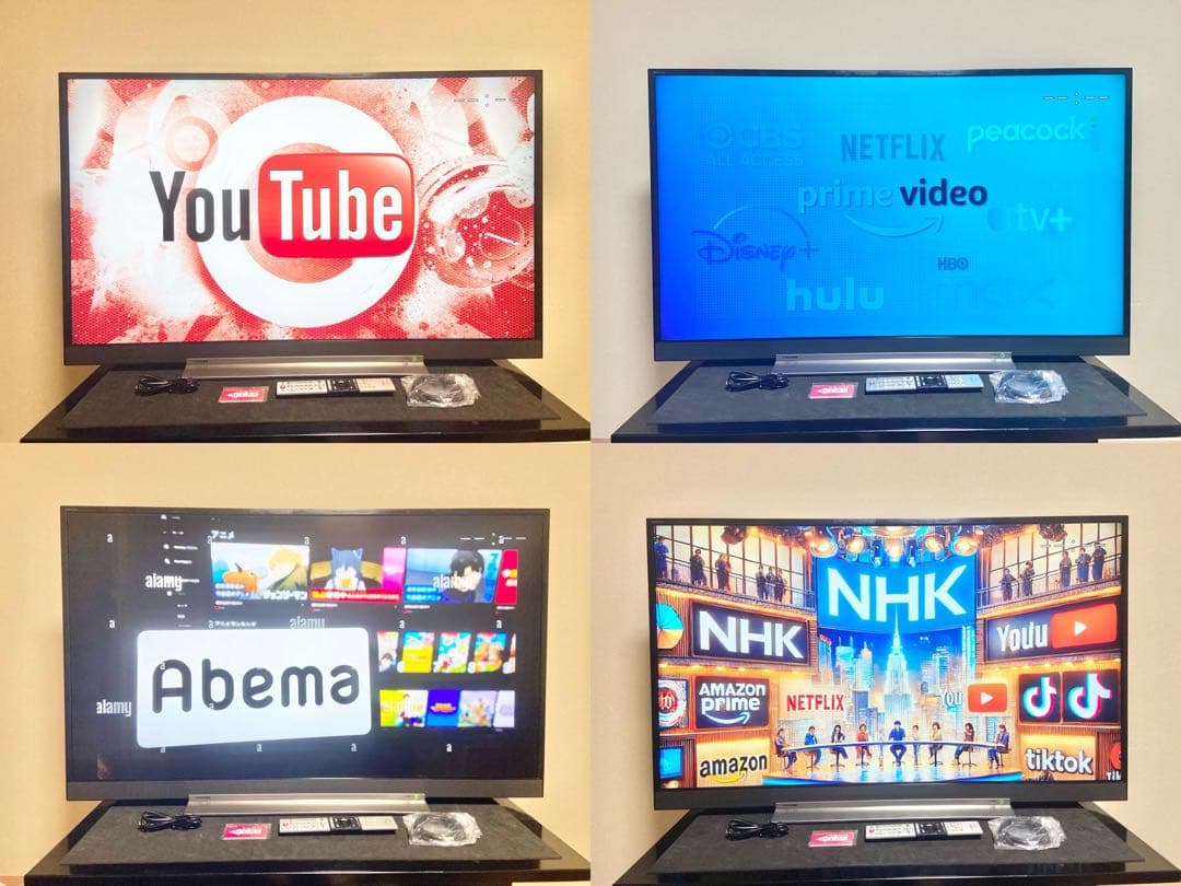 【今だけ優待価格】TOSHIBA REGZA 49V型4K IPS｜地デジ