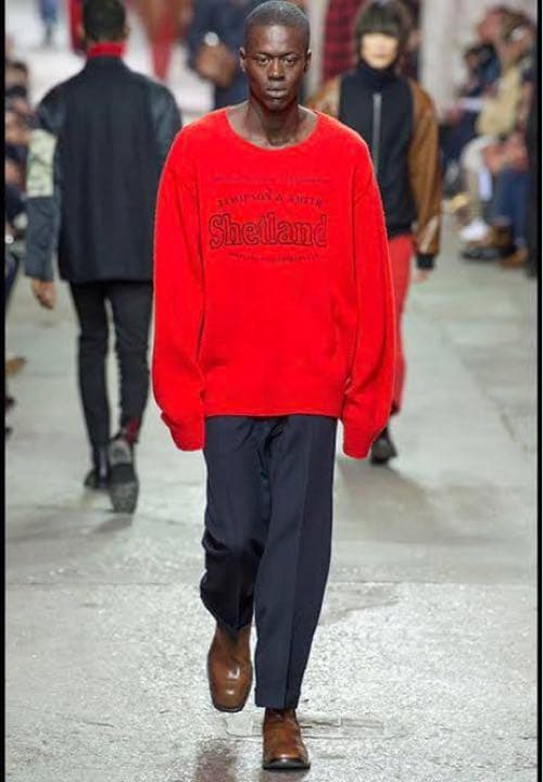 DRIES VAN NOTEN ドリスヴァンノッテン　17AW 名作ニット