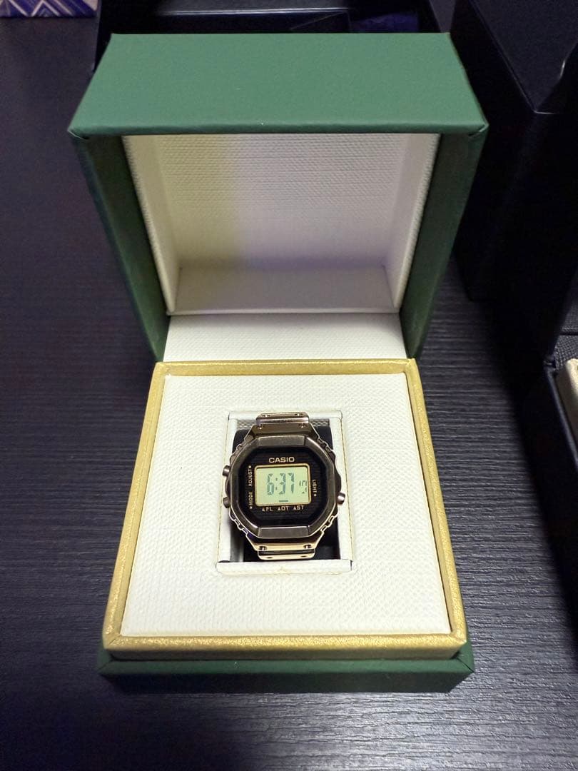 CASIO リングウォッチ　ゴールド シルバー　セット販売