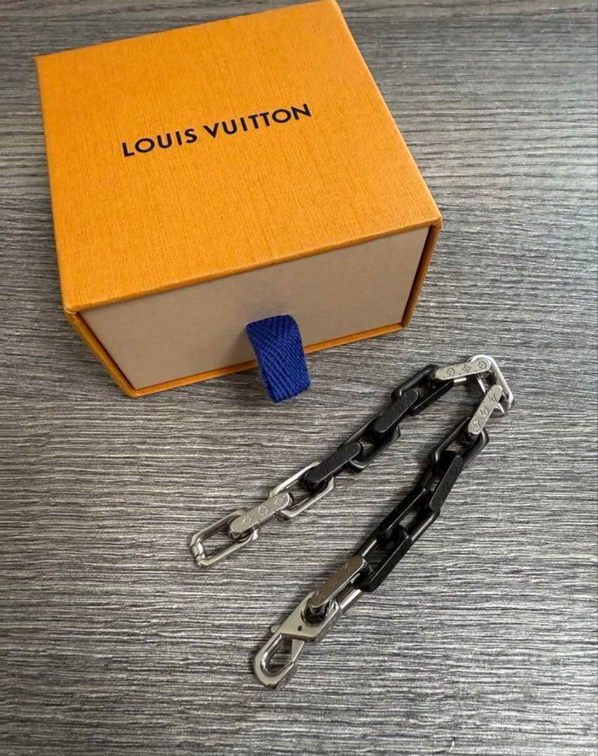 ルイヴィトン M00687 コリエチェーンモノグラムブレスレット メンズ L