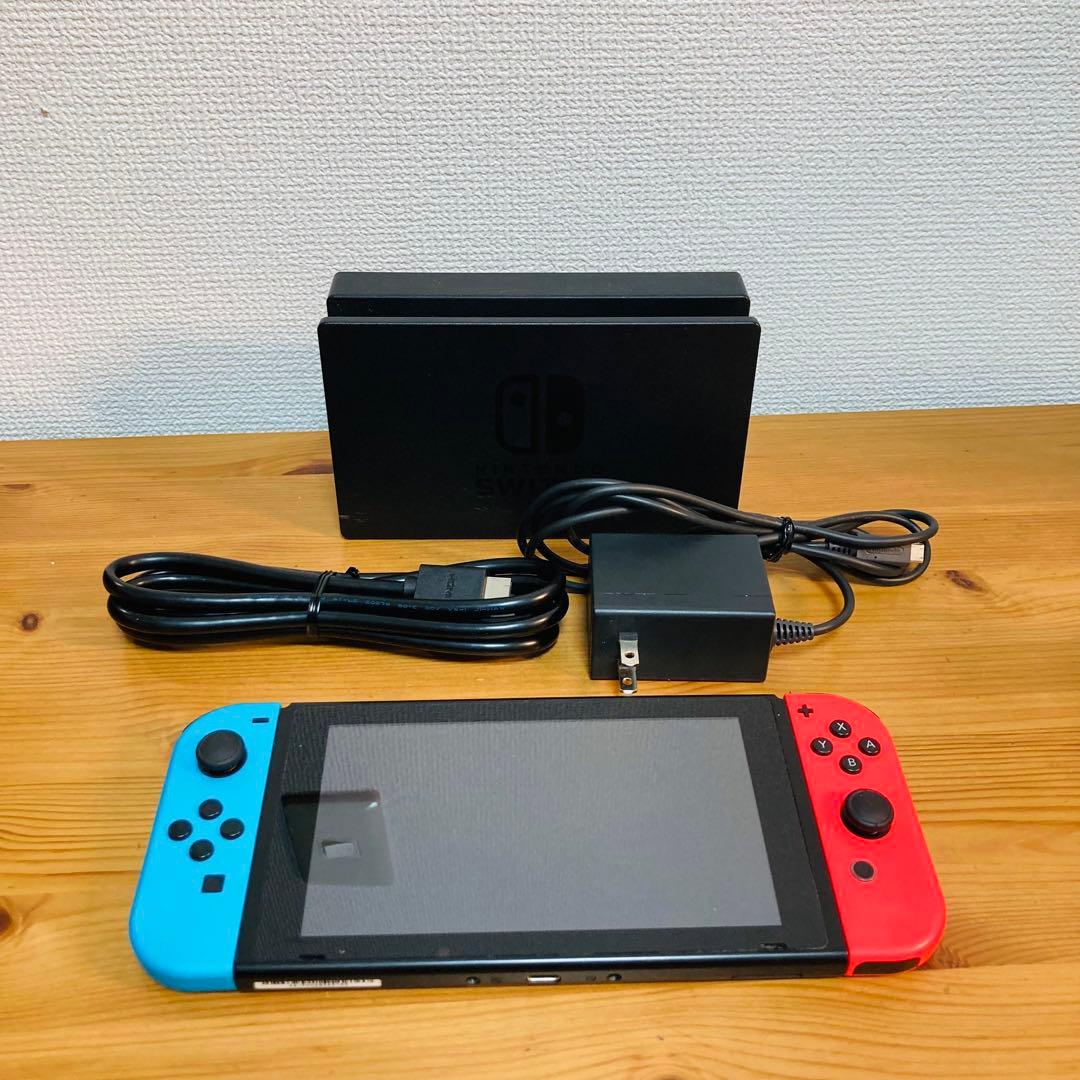 【動作OK】Nintendo Switch ネオンブルー/ネオンレッド 本体