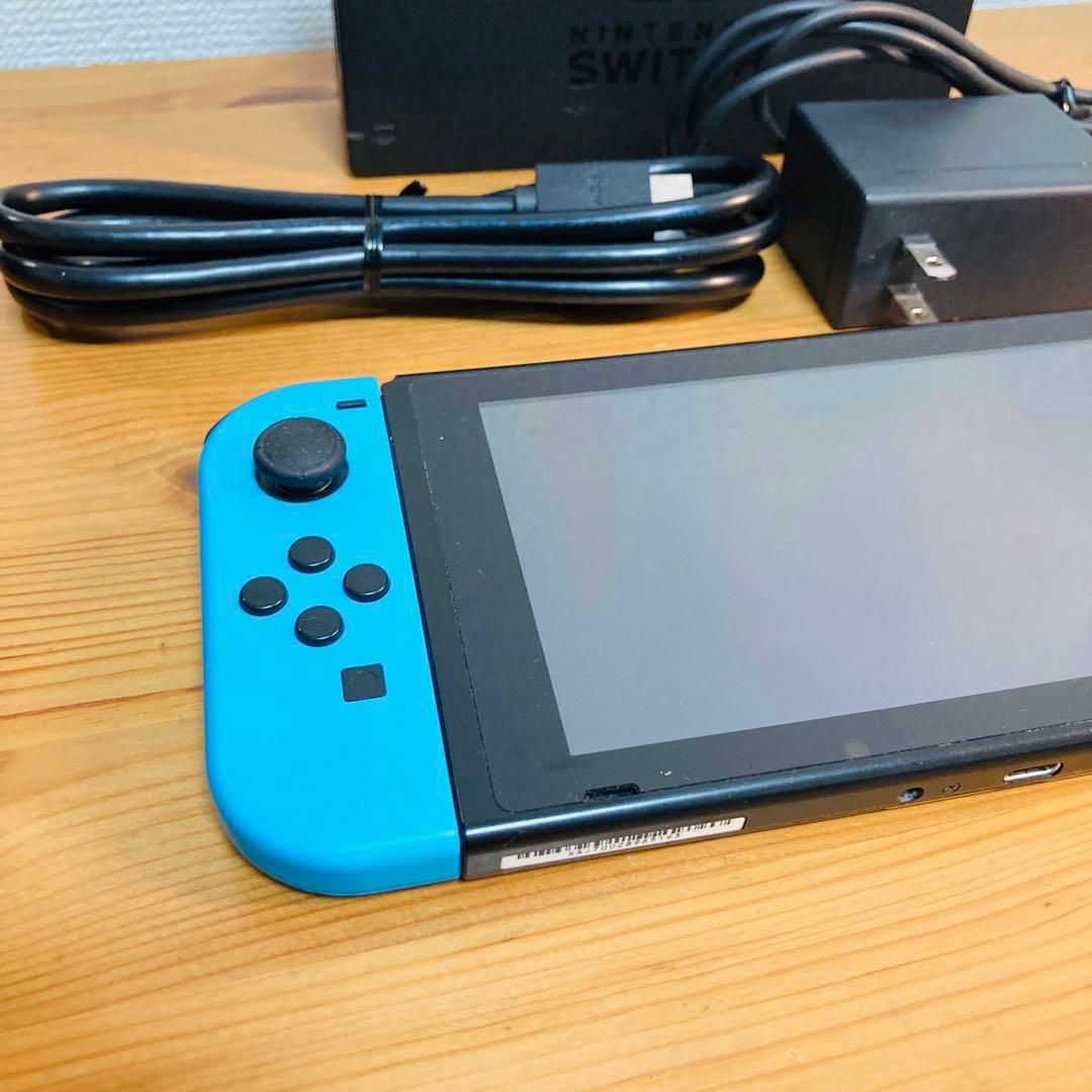 【動作OK】Nintendo Switch ネオンブルー/ネオンレッド 本体