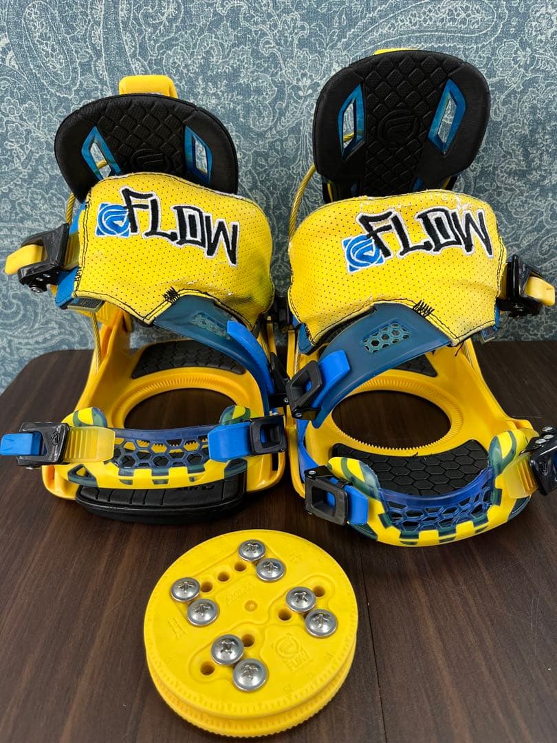 flow スノーボードビンディング　Lサイズ