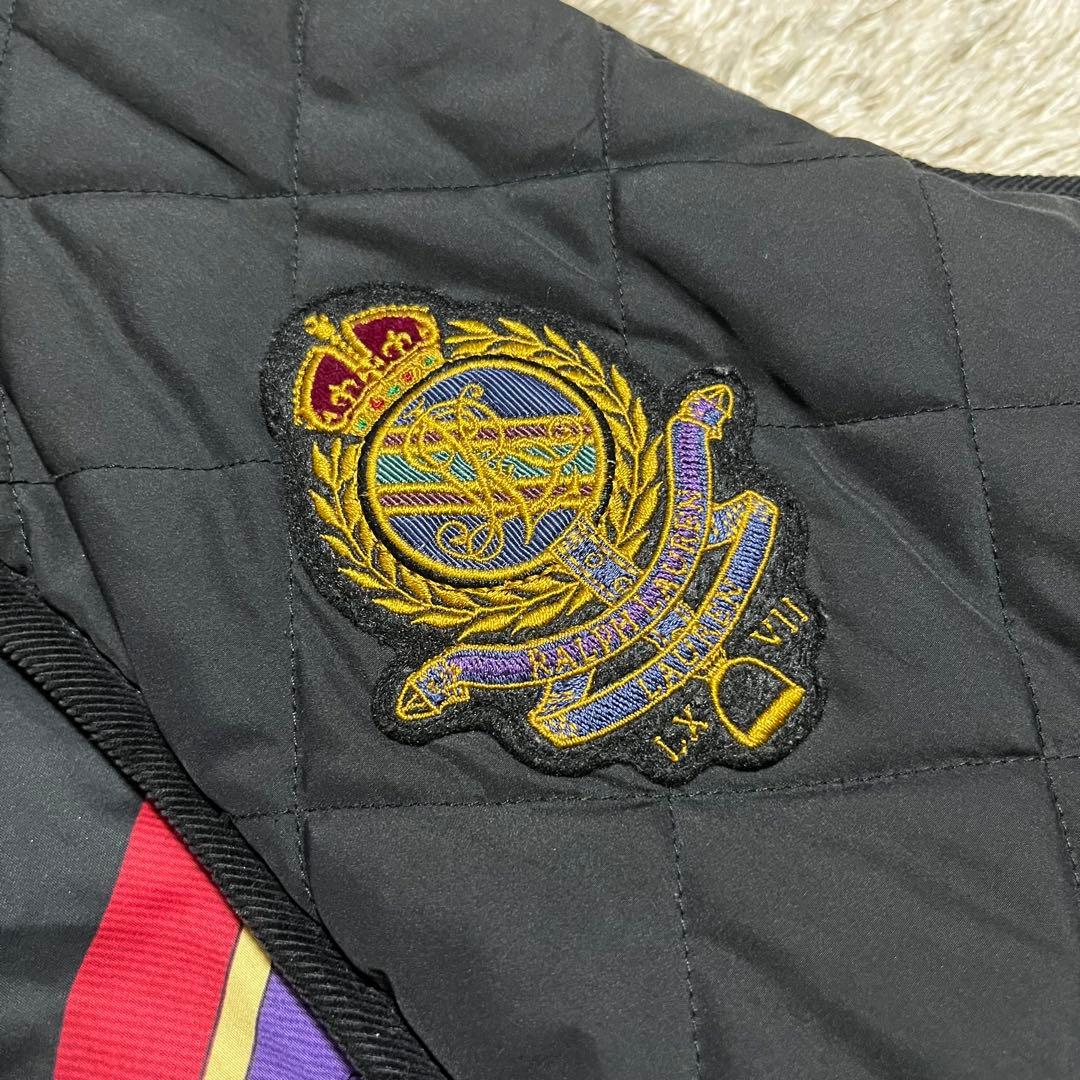 【レア】ラルフローレン エンブレム 馬具柄 リバーシブルベスト