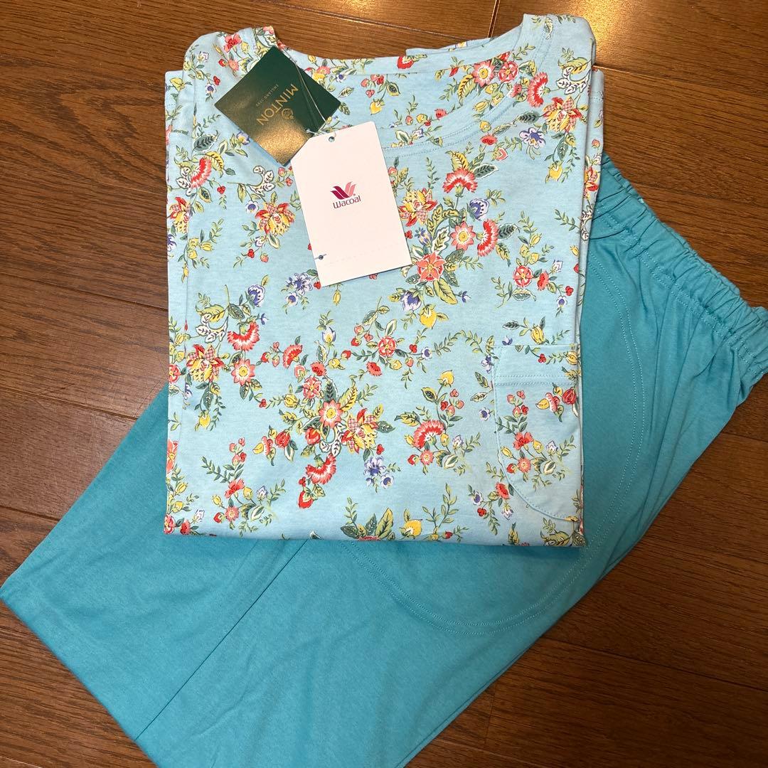 新品タグ付き【ワコール】MINTON 婦人パジャマLサイズ