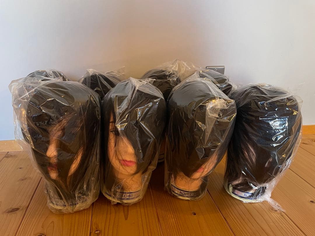 レジーナ　LC-60 　国家試験練習用ウィッグ8個セット