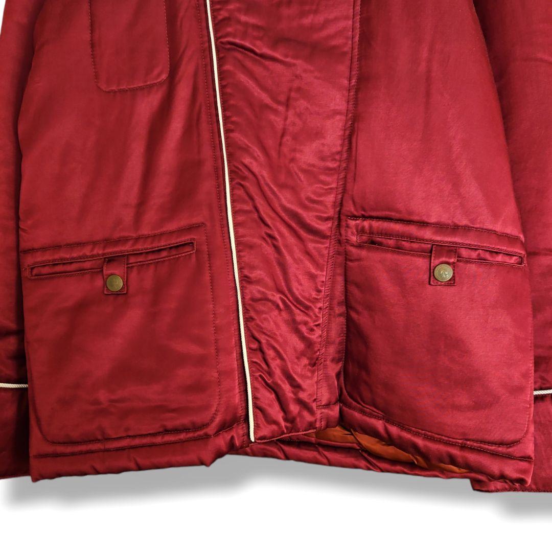 【未使用】ブラックミーンズ サテン パディングジャケット ベトジャン スカジャン