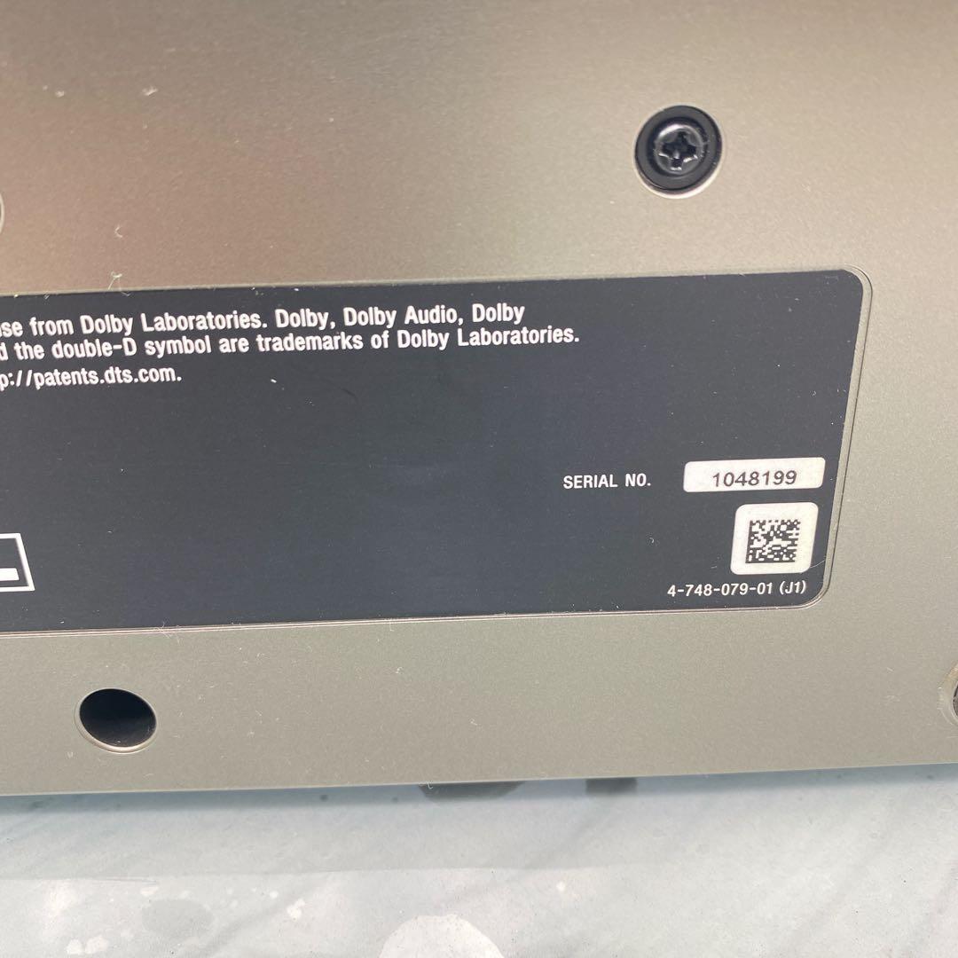 美品　SONY ソニー　サウンドバー　HT-X8500 2019年製