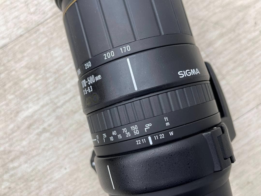 シグマ APO 170-500㎜ F5-6.3 ミノルタ用 ズームレンズ