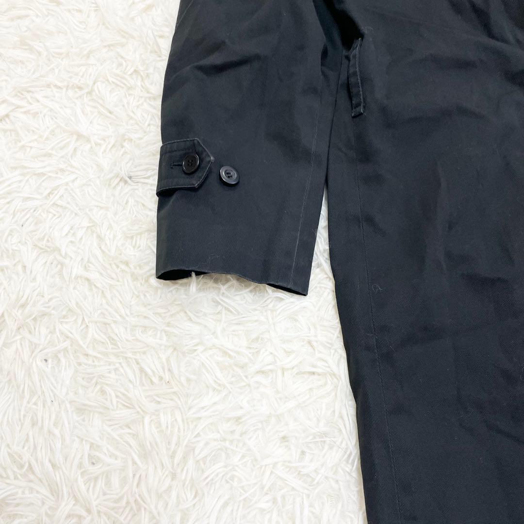 【美品】DOLCE&GABBANA コットンコート 黒 48 Lサイズ相当