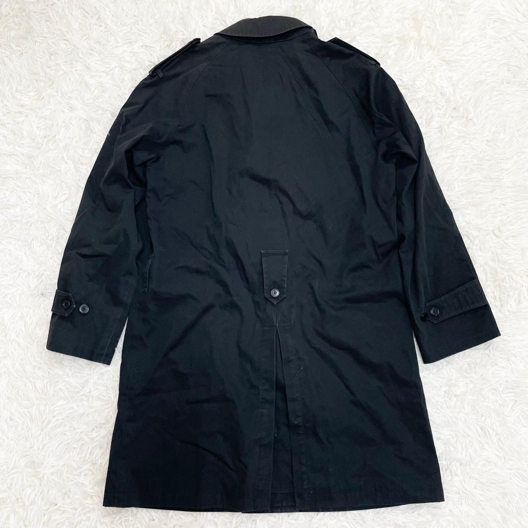 【美品】DOLCE&GABBANA コットンコート 黒 48 Lサイズ相当