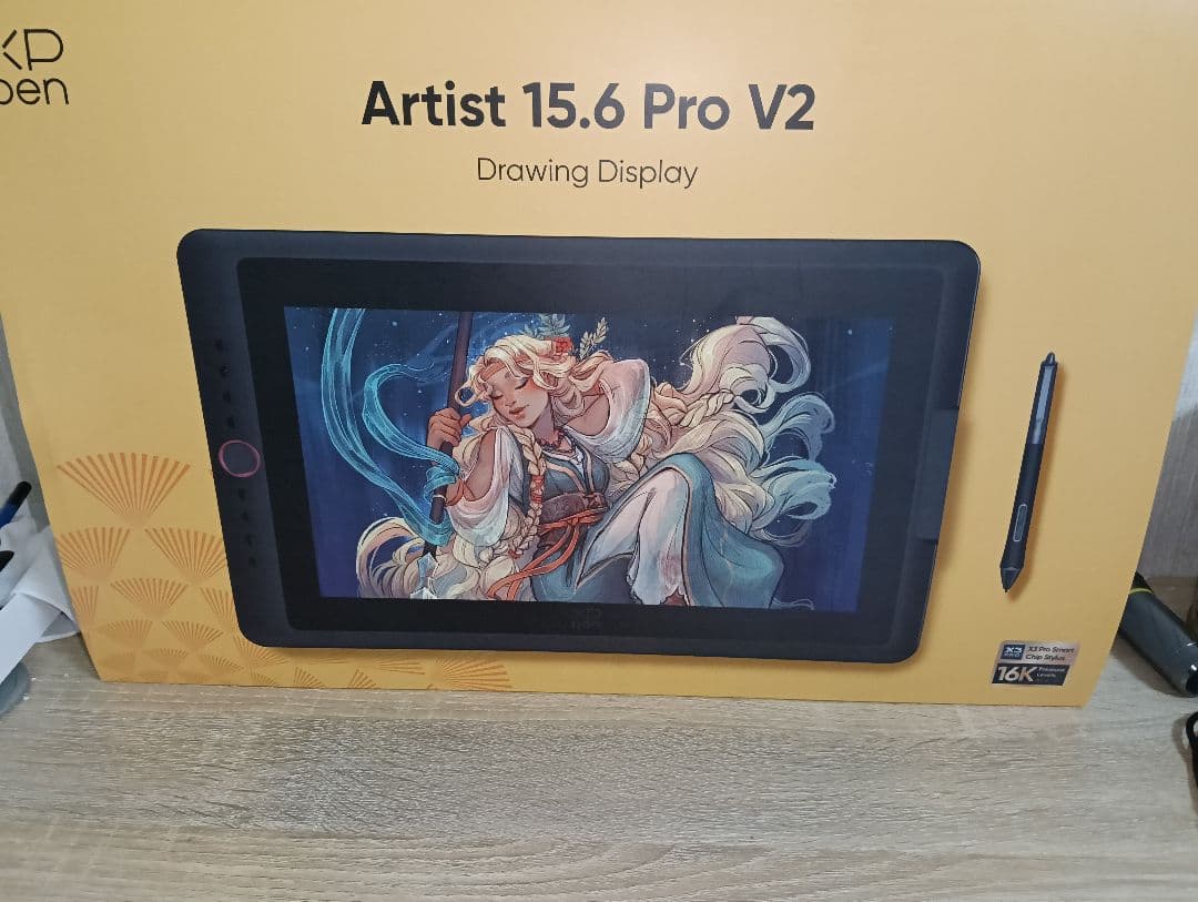 XPPen Artist 15.6 Pro V2 液タブ 15.4インチ