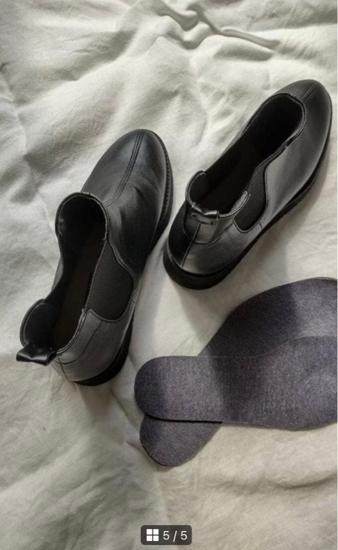 OUR 雨の日も寒い日も履けるショートブーツ　M