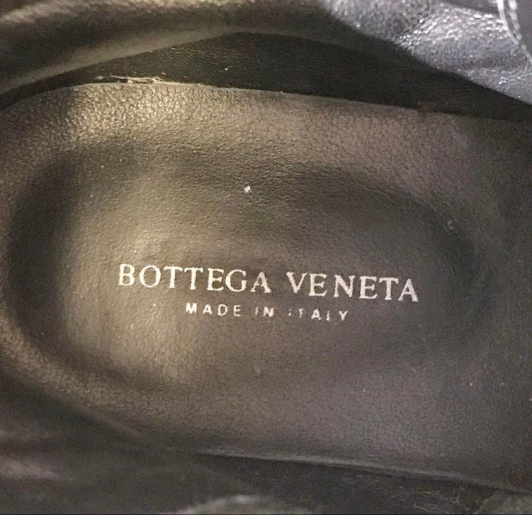 最終価格 BOTTEGA VENETA レザーブーツ ショートブーツ 厚底