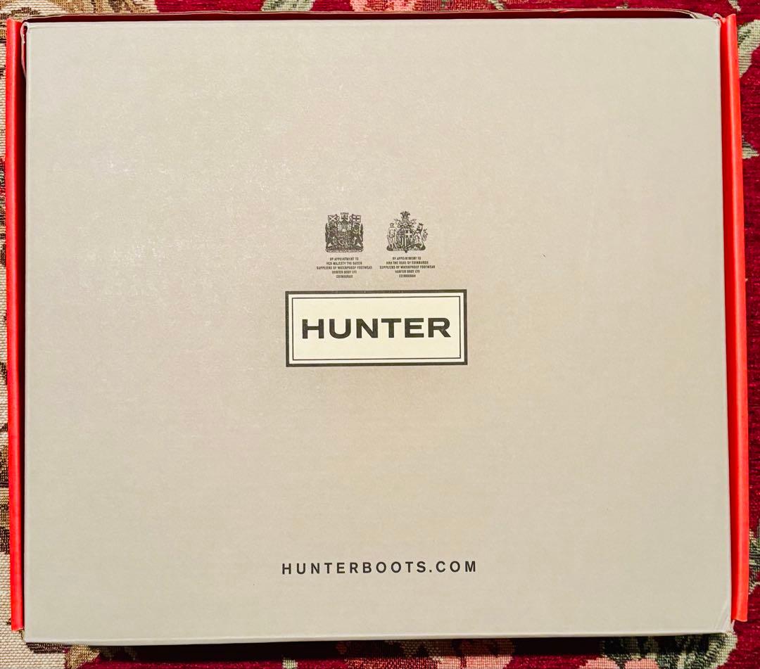 【新品未使用】HUNTER ハンターリファインドチェルシーテクスチャーブーツ