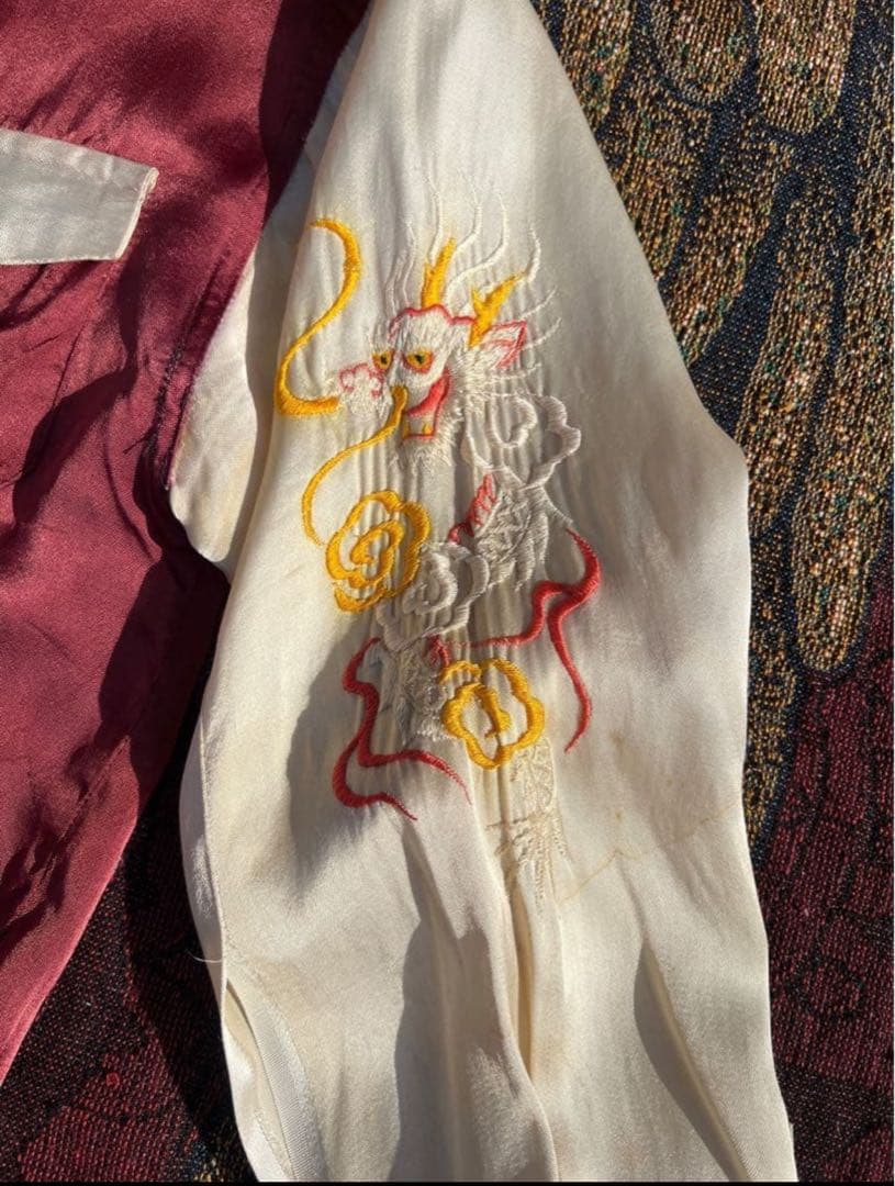 あ*あ様 40s 50s souvenir shirt スカシャツ 2tone