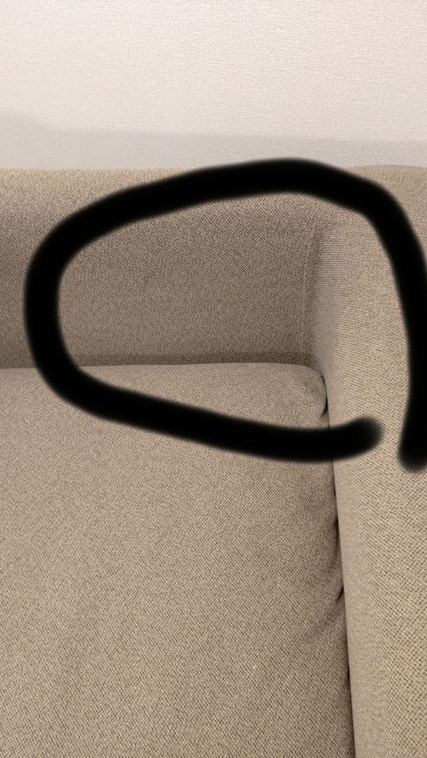 【ソファのみ】無印良品　ソファ2シーター　フェザー　ポケットコイル