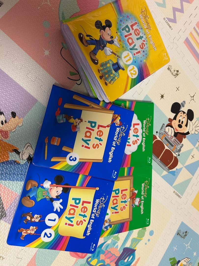 DWE Let's Play! ブルーレイディスク 1～12