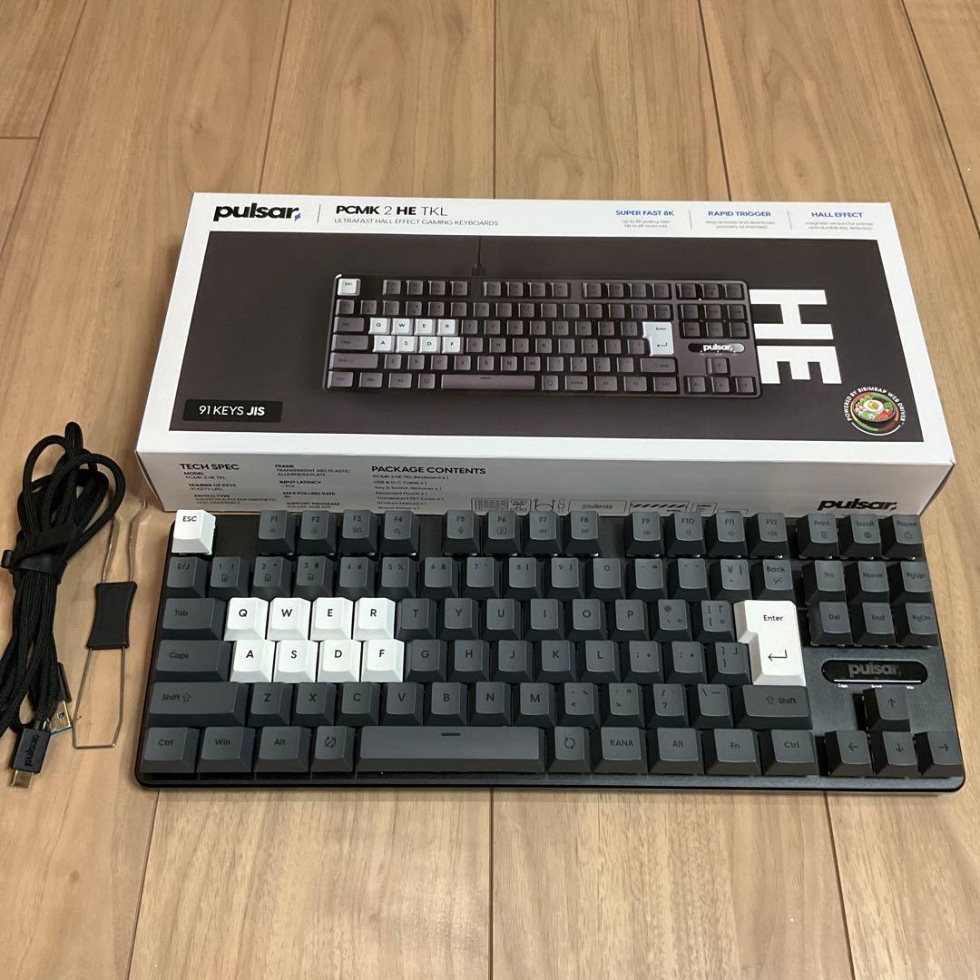 【美品】Pulsar PCMK 2 HE TKL 日本語配列キーボード