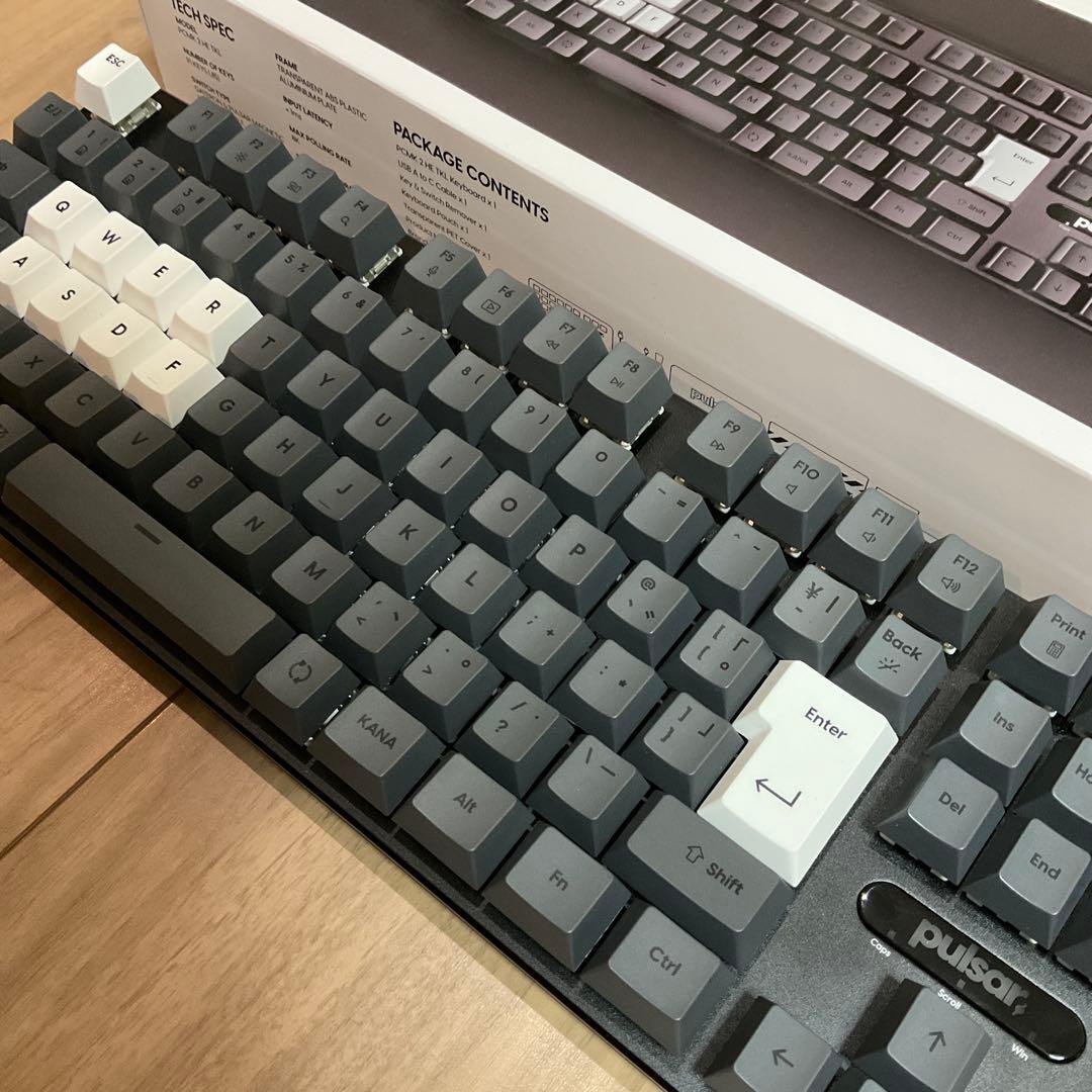 【美品】Pulsar PCMK 2 HE TKL 日本語配列キーボード