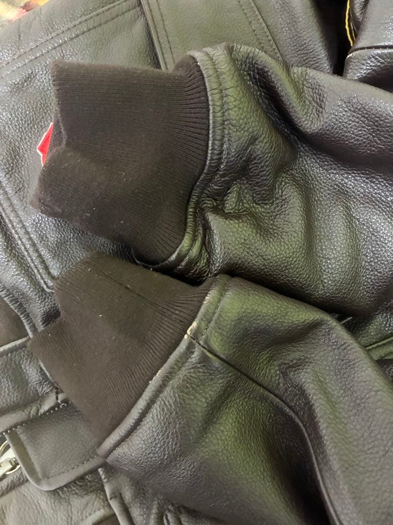 トップガン レザージャケット Bo Mike Ronny M