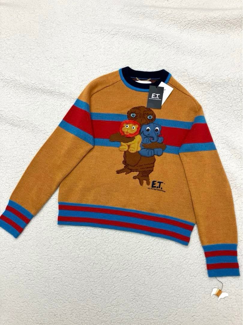 【新品・タグ付き】ミュベール　MUVEIL E.Tコラボ　セーター