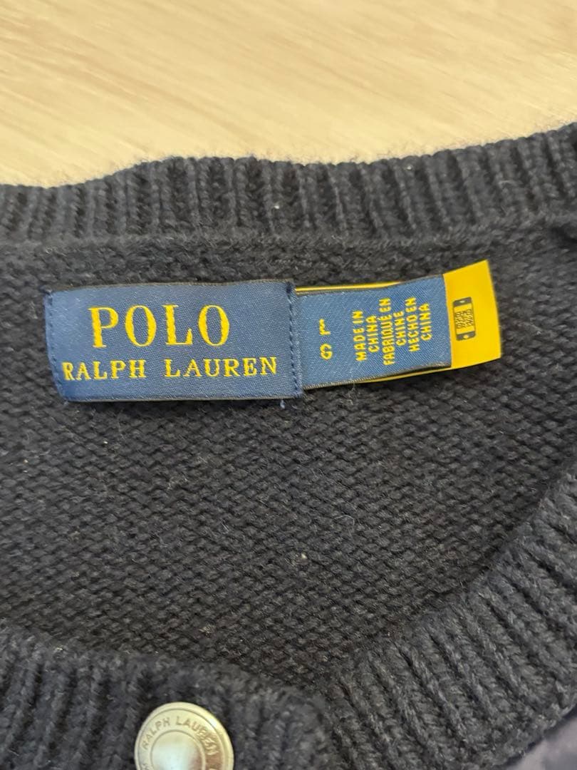 ポロラルフローレン【レア】ハイブリッドロングスリーブカーディガン　Lサイズ