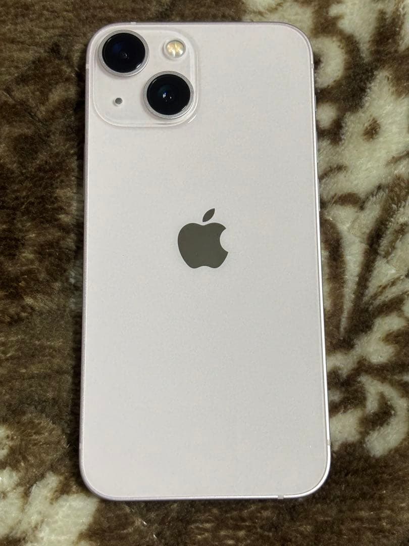iPhone13 mini バッテリー純正100% ピンク　128GB