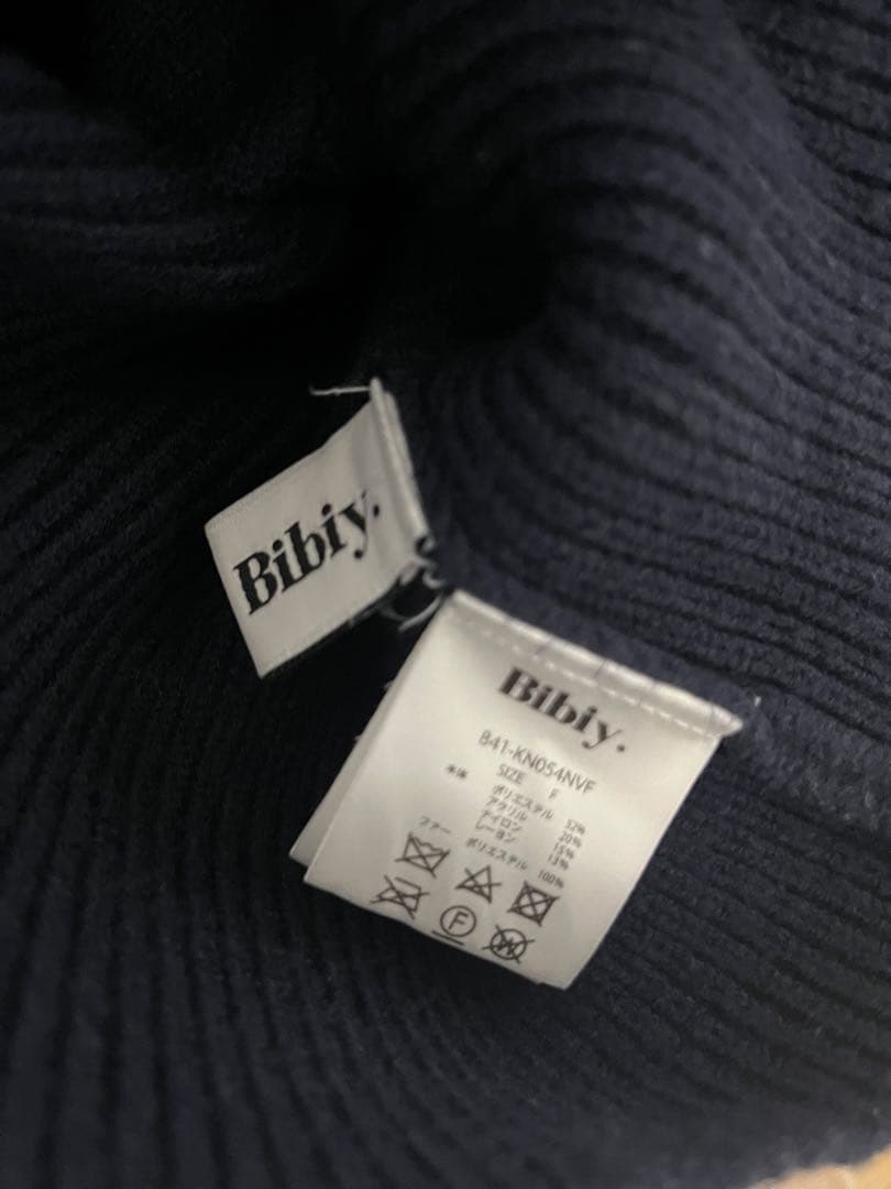 bibiy. ADELE FUR KNIT ニット セーター