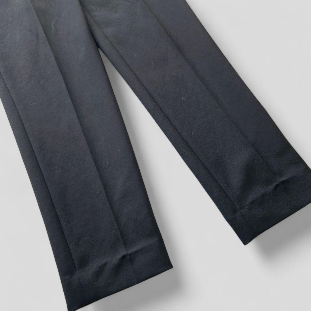 アンタイトル 洗える♪ 高年式 現行 セットアップ パンツスーツ ノーラペル 黒