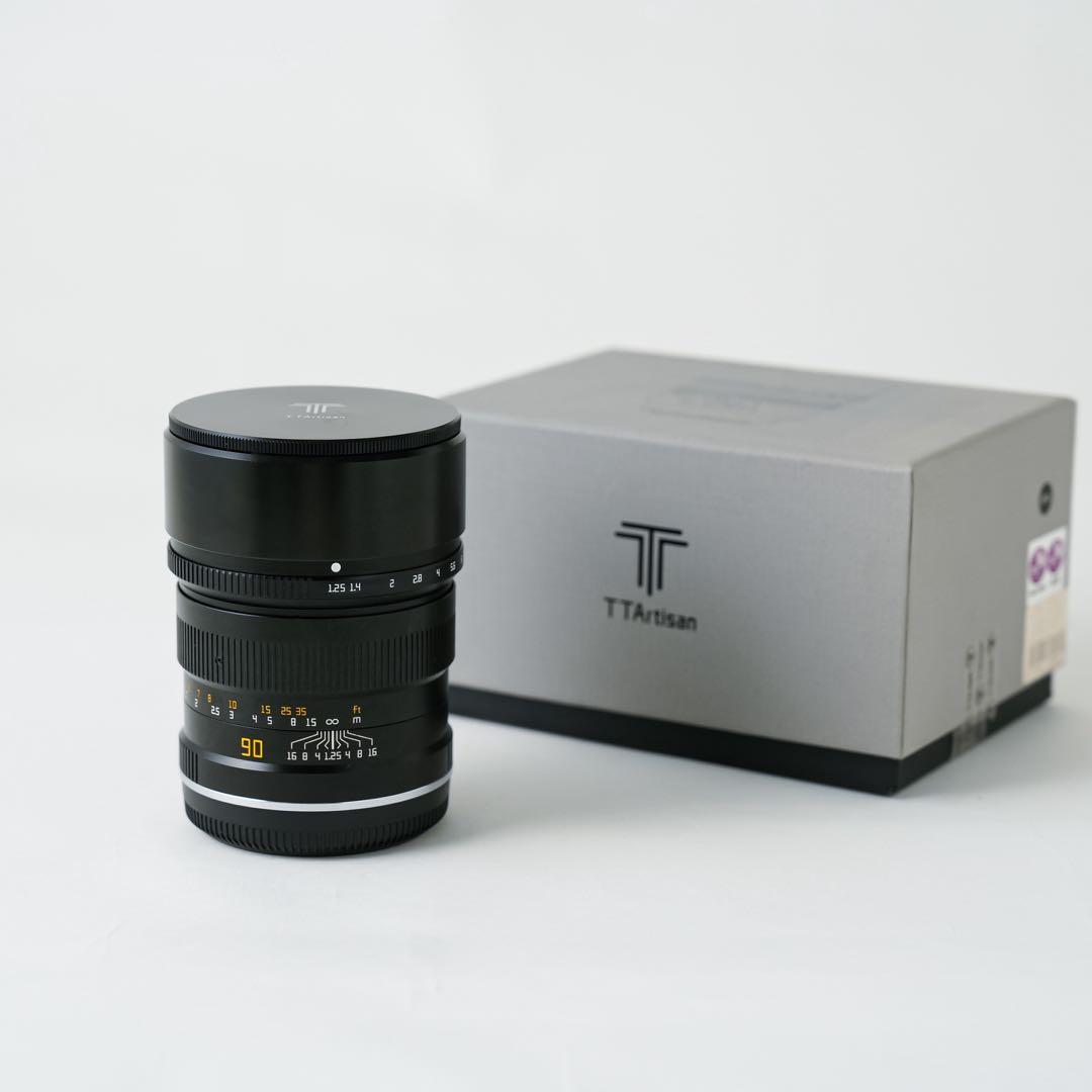 美品 TTArtisan 90mm F1.25 GFXマウント
