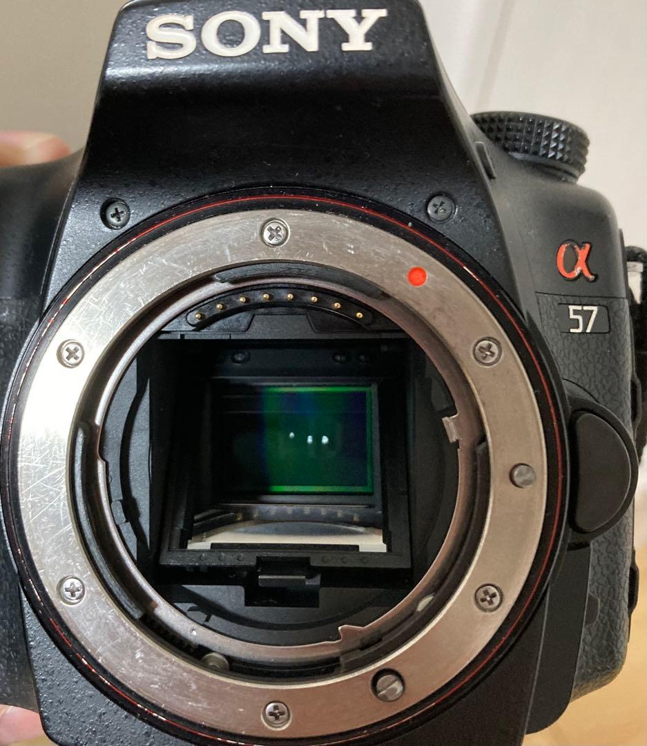 SONY ソニー α57 SLT-A57 一眼レフ レンズ4本 ミラーレス