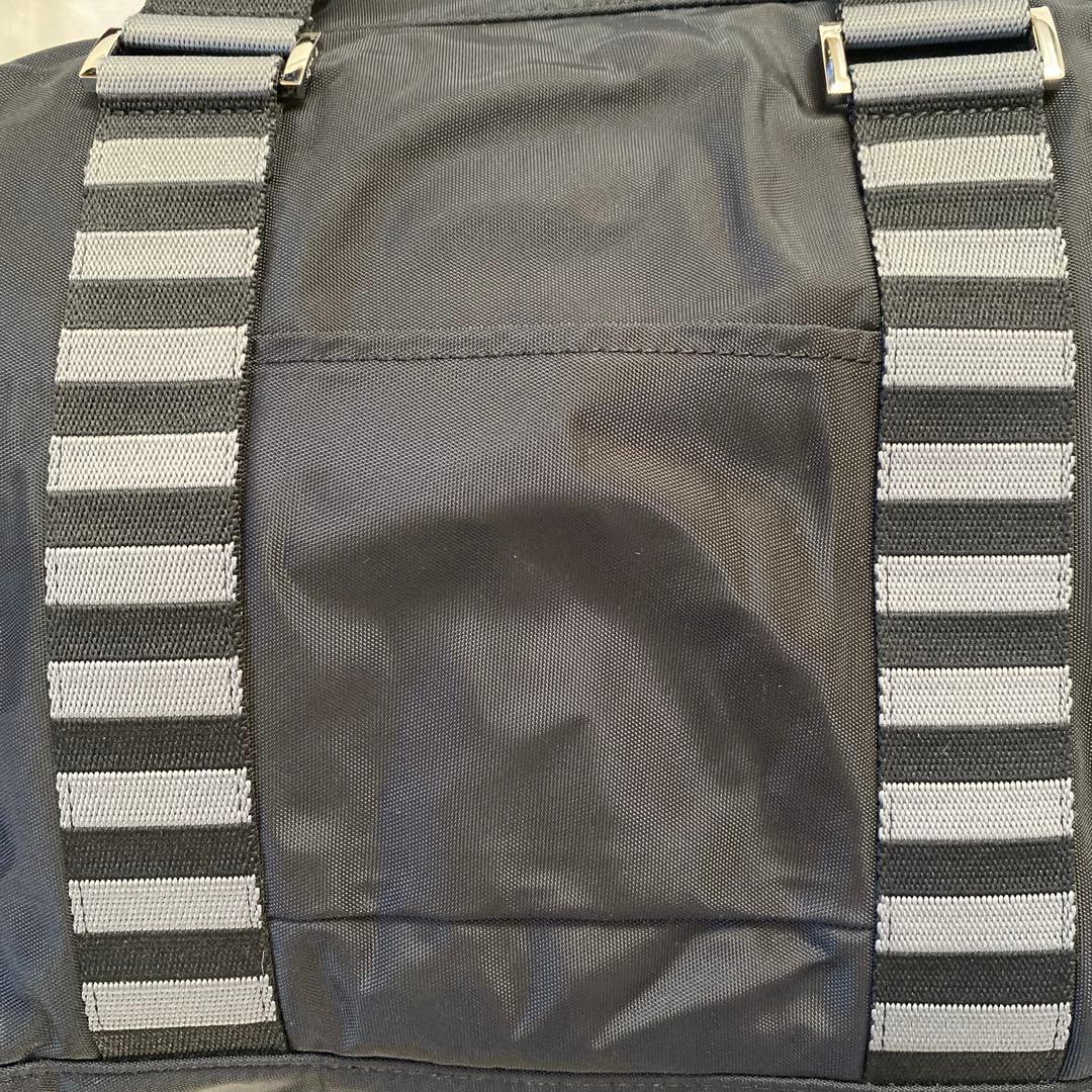 agnes b. VOYAGE ボストンバッグ 2wayナイロン 黒